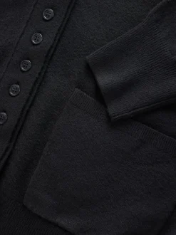 Next - Cardigan ultra-doux à col en V avec poches Noir Online