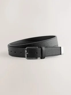 Next Noir - Ceinture en similicuir Outlet