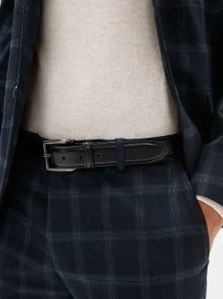 Next Noir - Ceinture formelle Signature New