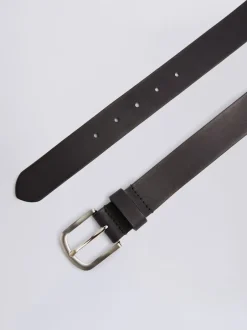 MOSS Noir - Ceinture Casual en cuir New