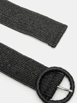 Hush Noir - Ceinture tissée Wrenley