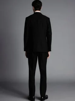 Charles Tyrwhitt Noir - Costume de soirée slim à revers châle : veste Best