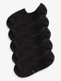 Next Noir - Chaussettes de sport invisibles Discount