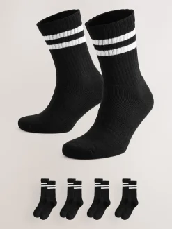 Next Noir - Chaussettes de sport à semelle rembourrée