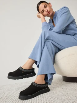 Skechers Noir - Chaussons Keepsakes Lite Cosy Fest