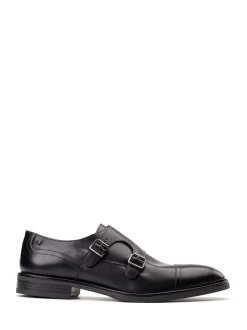 Base London Noir - Chaussure Taper Monk Best