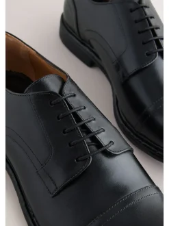 Next Noir - Chaussures à bout en cuir New