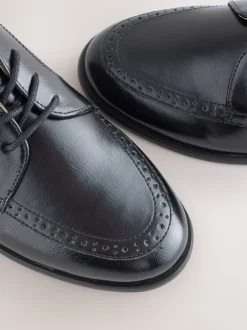 Next Noir - Chaussures à lacets Forever Comfort® habillées à bout rond New