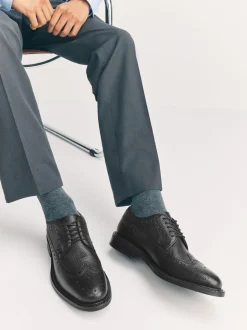 Next Noir - Chaussures Brogue Heritage