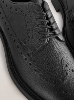 Next Noir - Chaussures Brogue Heritage