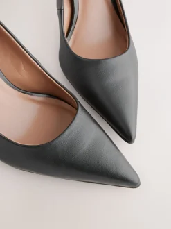 Next - Chaussures de milieu de terrain en cuir Noir