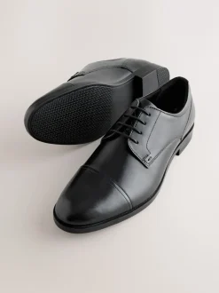 Next Noir - Chaussures Derby à embout Hot