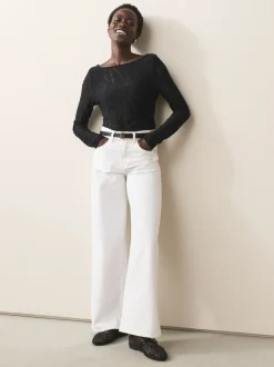 Next Noir - Chaussures Forever Comfort® à bout rond et double Mary Jane Clearance