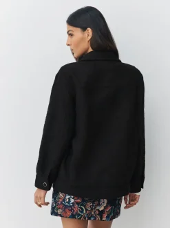 Next Noir - Chemise-chemise bouclée Clearance