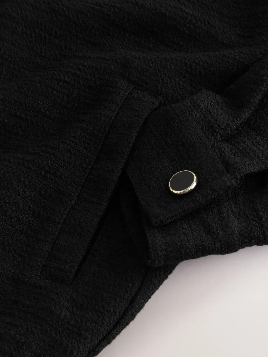 Next Noir - Chemise-chemise bouclée Clearance