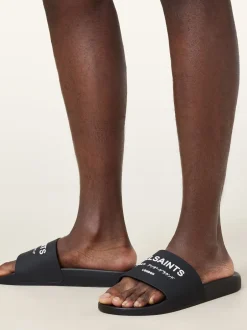 All Saints Noir - Claquettes souterraines AllSaints Hot