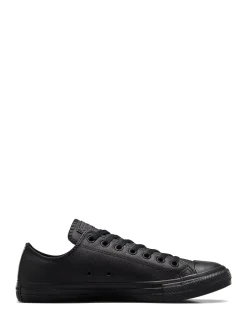 Converse Noir - Leather Chuck Ox Trainers Discount