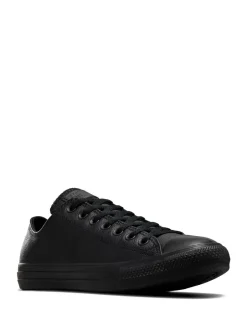 Converse Noir - Leather Chuck Ox Trainers Discount