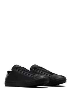 Converse Noir - Leather Chuck Ox Trainers Discount