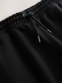 Next Noir - Coupe ample - Pantalon de Joggings en coupe ajustée à dos brosse Sale