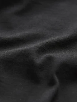 Next - Coupe ample - T-shirt Essential Col rond en coton Noir Hot