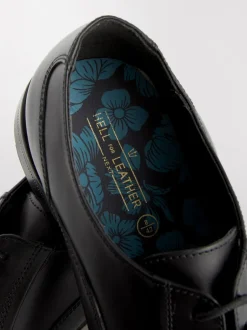 Next Noir - Coupe classique - Chaussures Oxford à bout en cuir Best