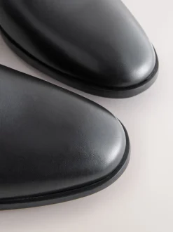 Next Noir - Coupe classique - Derbys en cuir classiques