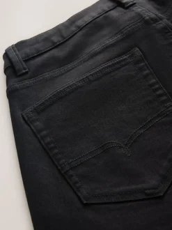 Next - Coupe fuselée régulière - Jean Motionflex Noir Sale