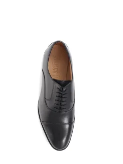 Jones Bootmaker Noir - Coupe large - Chaussures habillées en cuir à lacets pour homme Online