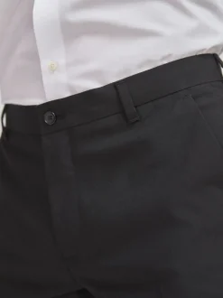 Next Noir - - Pantalon intelligent stretch Coupe slim fuselée Best