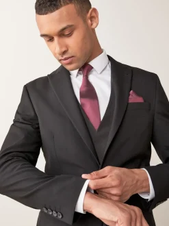 Next Noir - Coupe standard - Veste de costume Morning Best