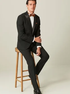 Next Noir - - Veste de smoking Coupe sur mesure Online