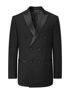 Skopes Noir - Croisée - Veste de costume Sinatra Fit Dinner Clearance