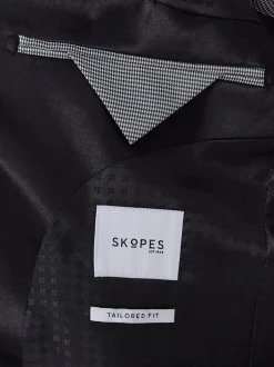 Skopes Noir - Croisée - Veste de costume Sinatra Fit Dinner Clearance