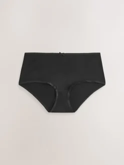 Next - Culotte en coton riche 5 Pack Noir New