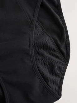 Next Noir - Culotte pour règles abondantes 2 Pack Échancrure haute Best