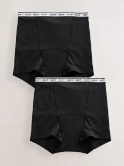 Next Noir - Culotte pour règles abondantes 2 Pack Short Hot