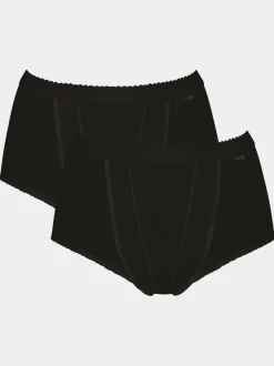 Sloggi Noir - Culotte Tummy Control 2 Pack Knickers Online