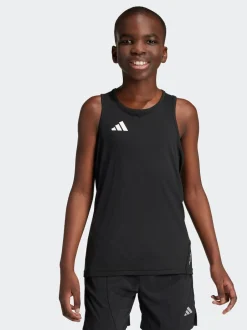 adidas Noir - Débardeur Team pour enfant