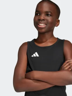 adidas Noir - Débardeur Team pour enfant