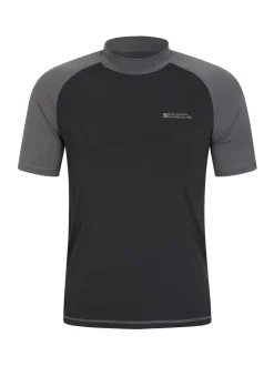 Mountain Warehouse Noir - Débardeur anti-UV pour hommes New