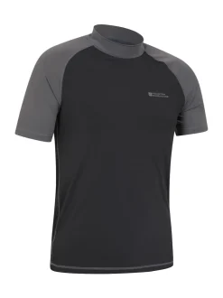 Mountain Warehouse Noir - Débardeur anti-UV pour hommes New
