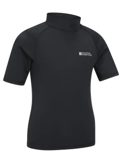 Mountain Warehouse Noir - Débardeur à manches courtes en rythème témédaire Clearance