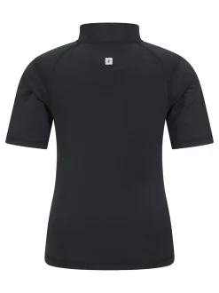 Mountain Warehouse Noir - Débardeur à manches courtes en rythème témédaire Clearance