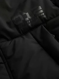 Next Noir - Doudoune longue Résistant à la douche (3-17ans) Outlet