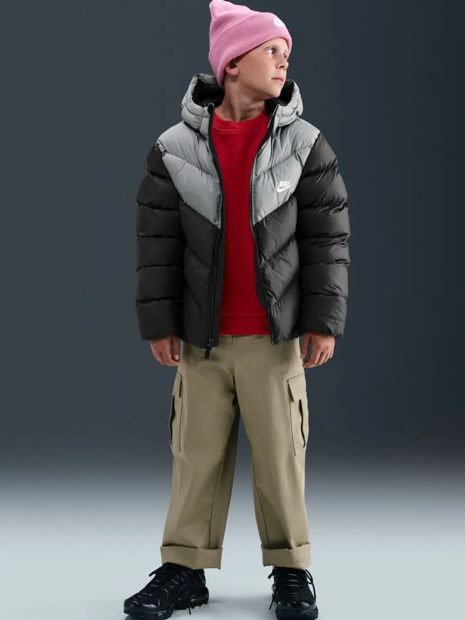 Nike Noir - Doudoune color block Online