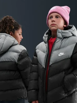 Nike Noir - Doudoune color block Online