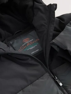 Next Noir - Doudoune réfléchissante doublée en micropolaire (3-16ans)