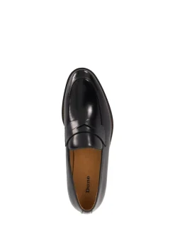 Dune London Noir - Surrey Suede Penny Mocassins Outlet