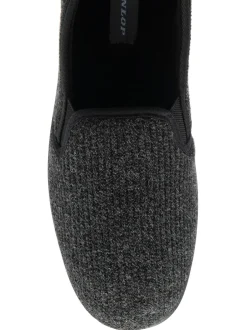 Dunlop Noir - Mens Twin Gusset Slippers Outlet